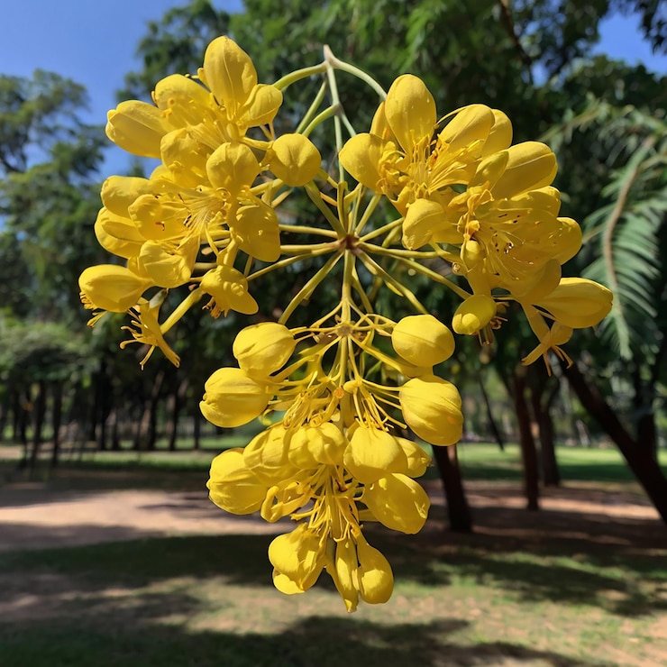 PSD una flor amarilla con la palabra pétalo en ella