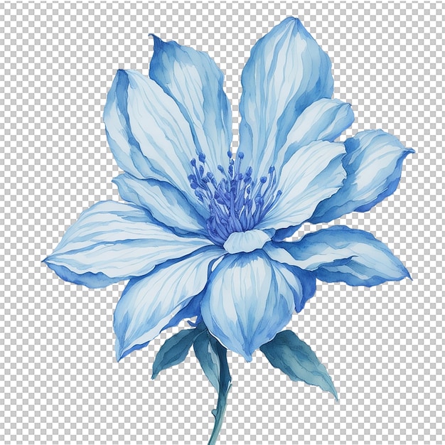 PSD flor aquarela