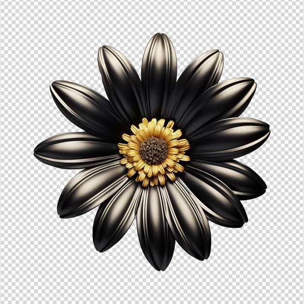 PSD flor de gerbera isolada em fundo transparente png