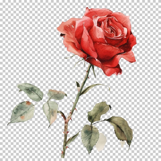 PSD flor de rosa e buquê png isolados em fundo transparente