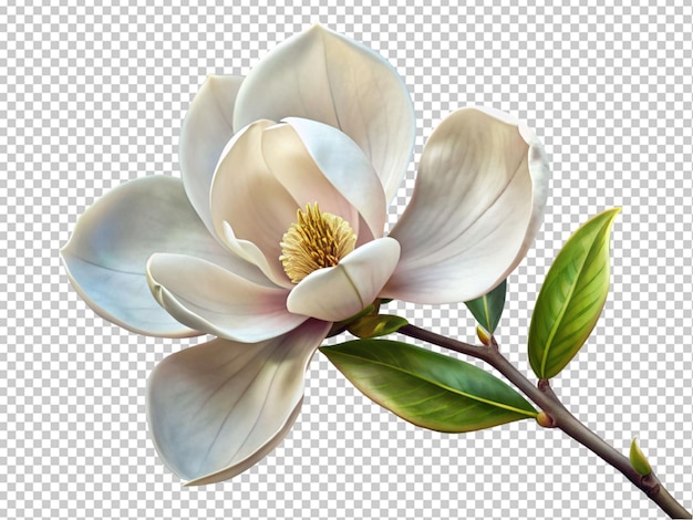 PSD la flor de la magnolia