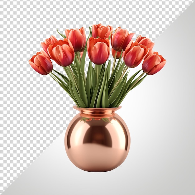 La flor del tulipán en png