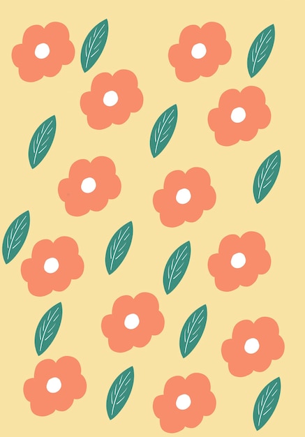 florales Hintergrundmuster
