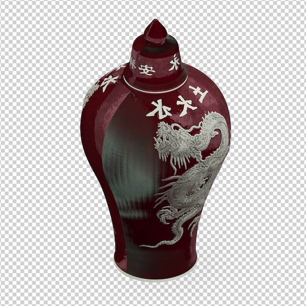 Florero isometrico