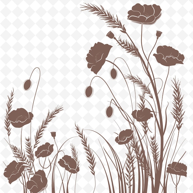flores en un fondo blanco con un patrón de flores