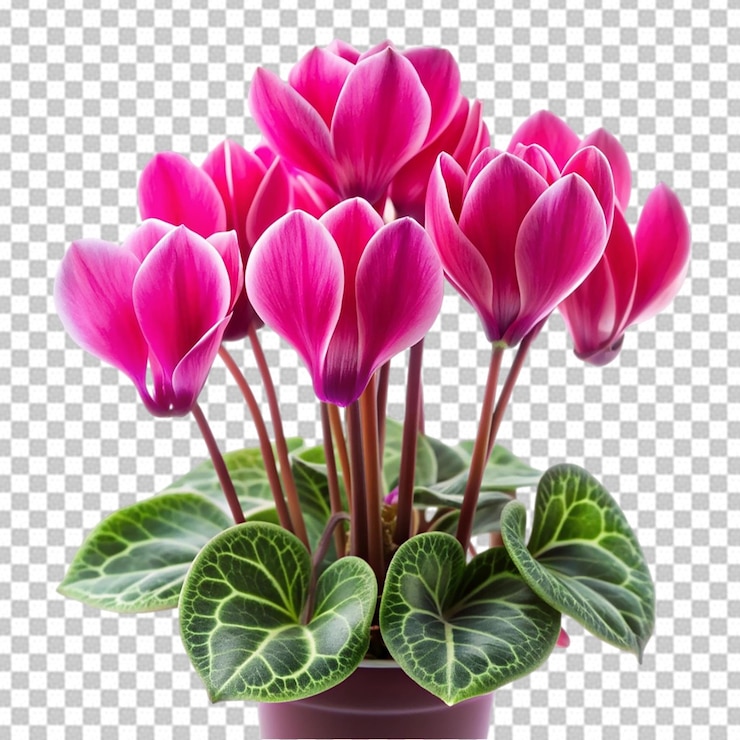 PSD flores en un jarrón de diseño moderno