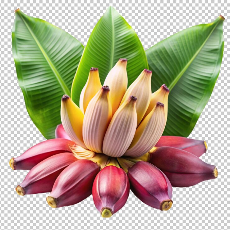 PSD las flores de plátano
