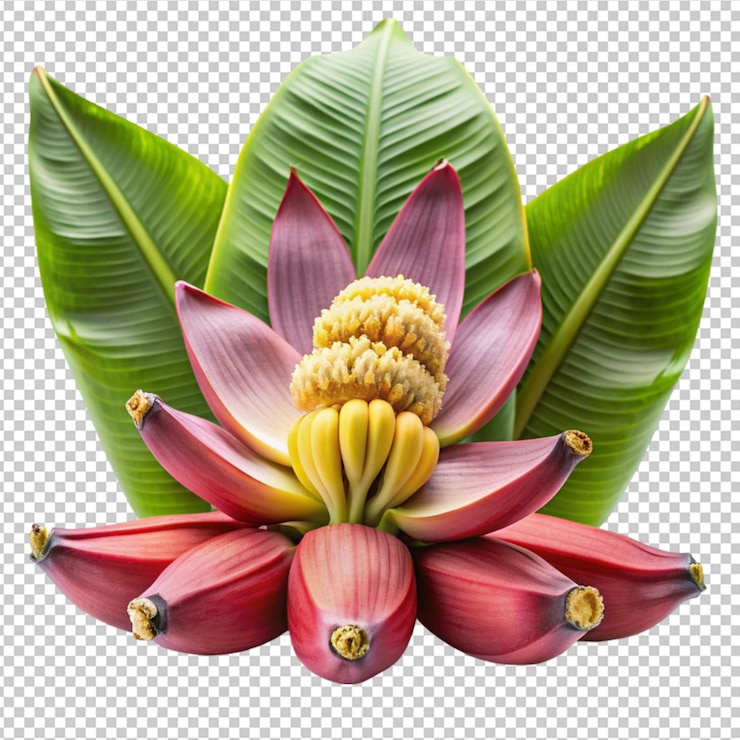 PSD las flores de plátano