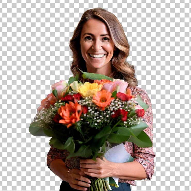 PSD las flores traen felicidad.