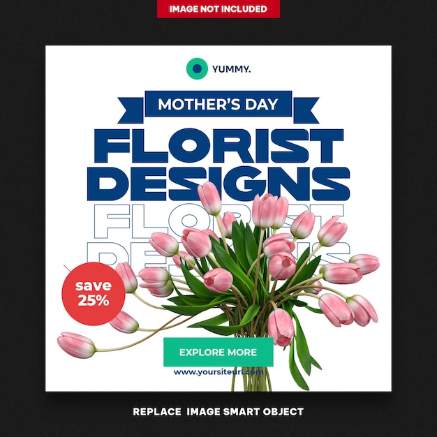 Florist Design Banner Post
