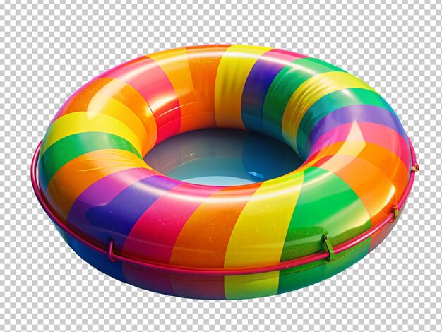 Flotador inflable de colores