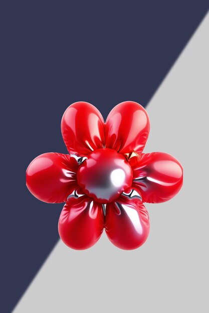 Flower blobs red (rote blütenblüten)