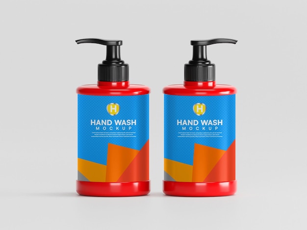 Flüssiges handwaschspray-modell