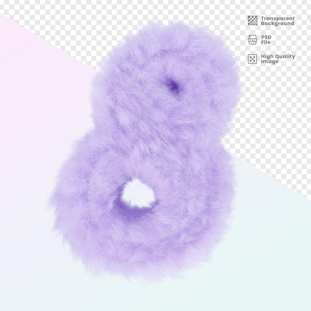 Fluffy Purple numero otto