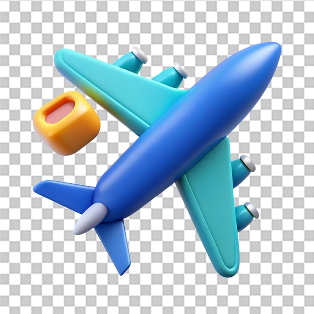 Flugzeug Flugzeug 3D-Ikonen Illustrationen