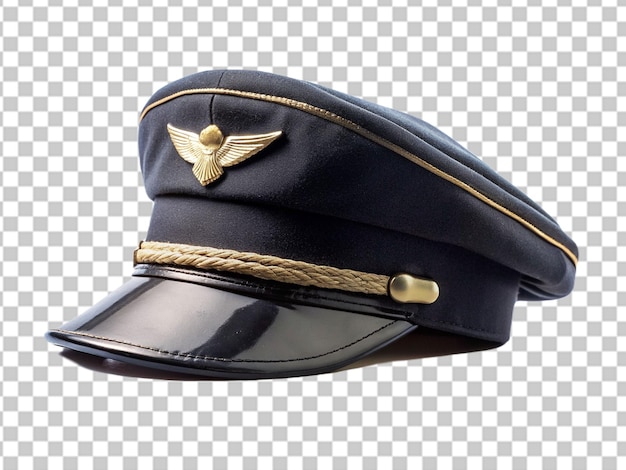 PSD flugzeugkapitän cap png