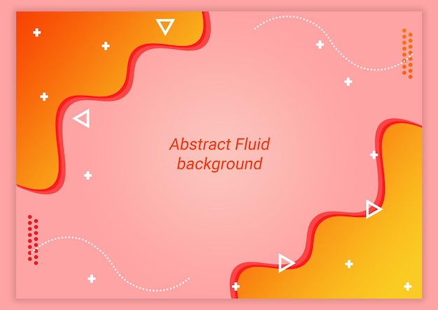fluido astratto colorato sfondo rosso