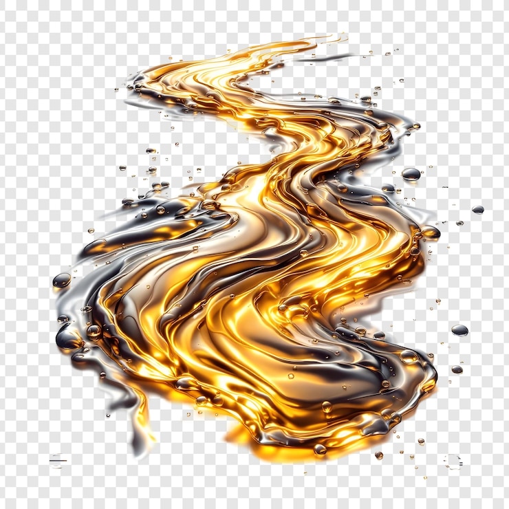 PSD flujo de oro líquido