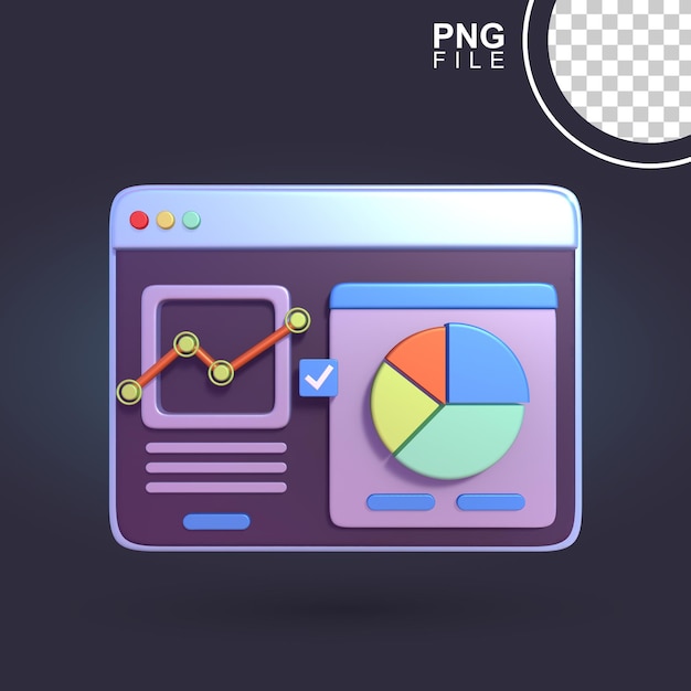 Fluktuationsdiagramm in 3D
