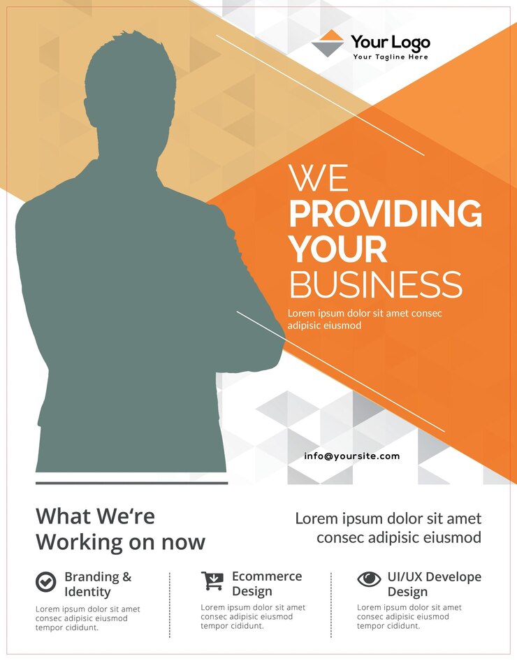 PSD flyer d'affaires