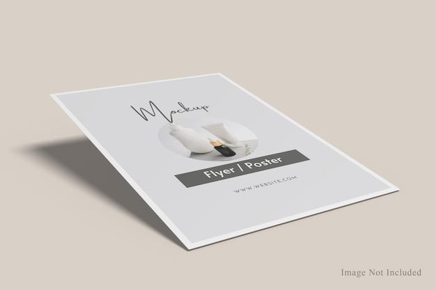 Flyer-Broschüren-Mockup-Design
