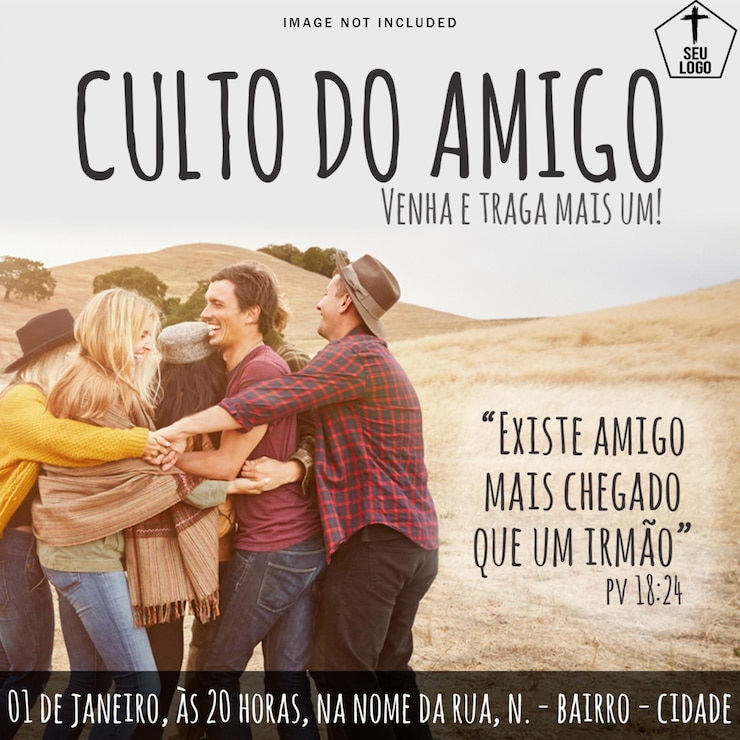 PSD flyer de celebração da amizade
