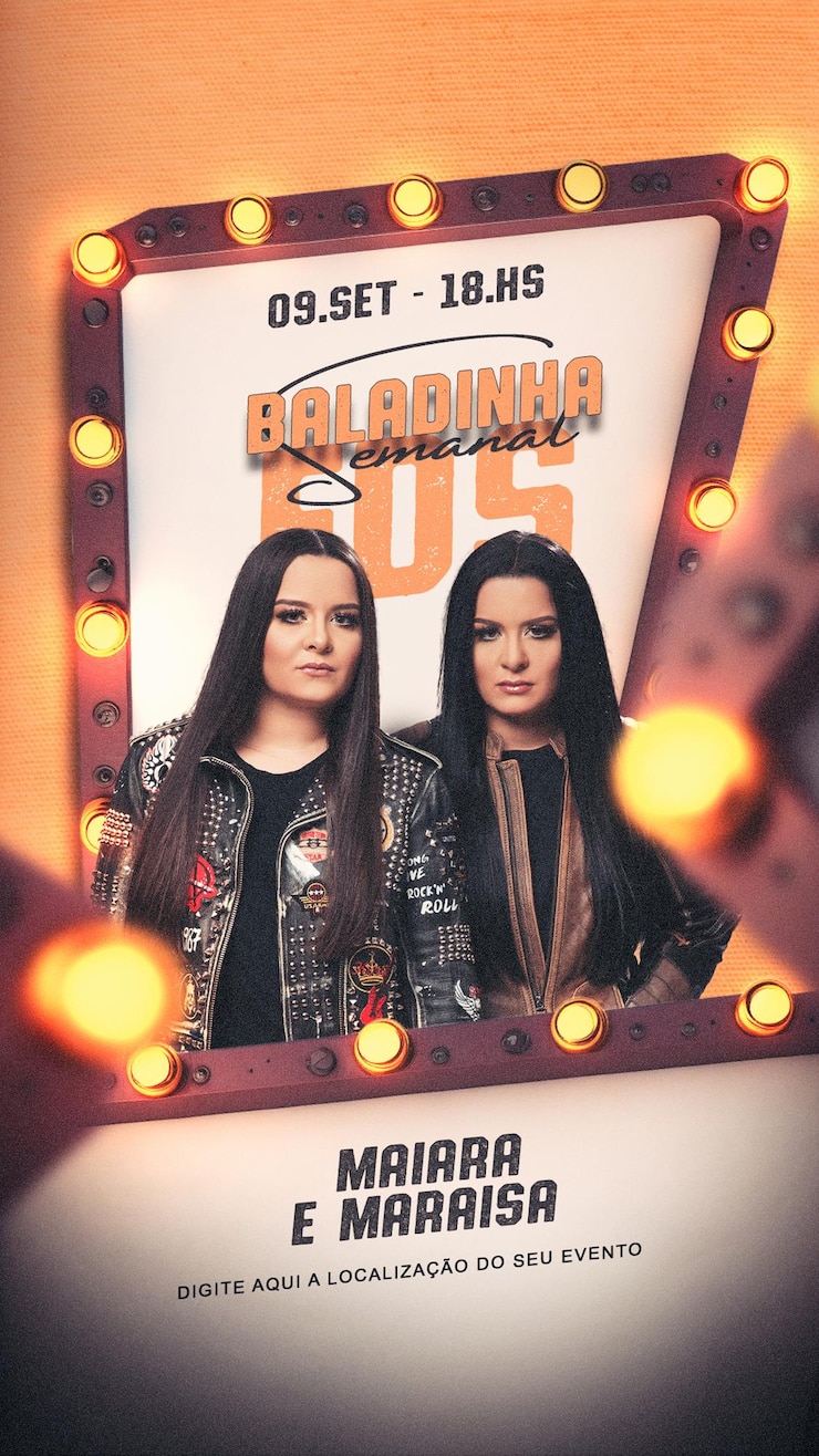 PSD flyer de shows e eventos para artistas (em inglês)