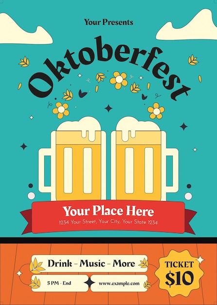 Flyer do Oktoberfest