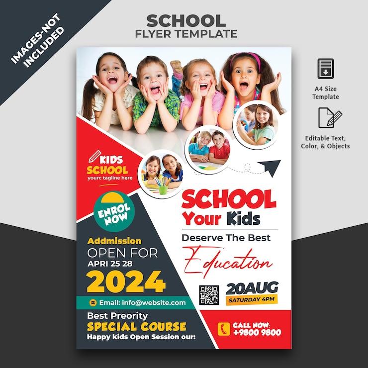 PSD flyer de l'école