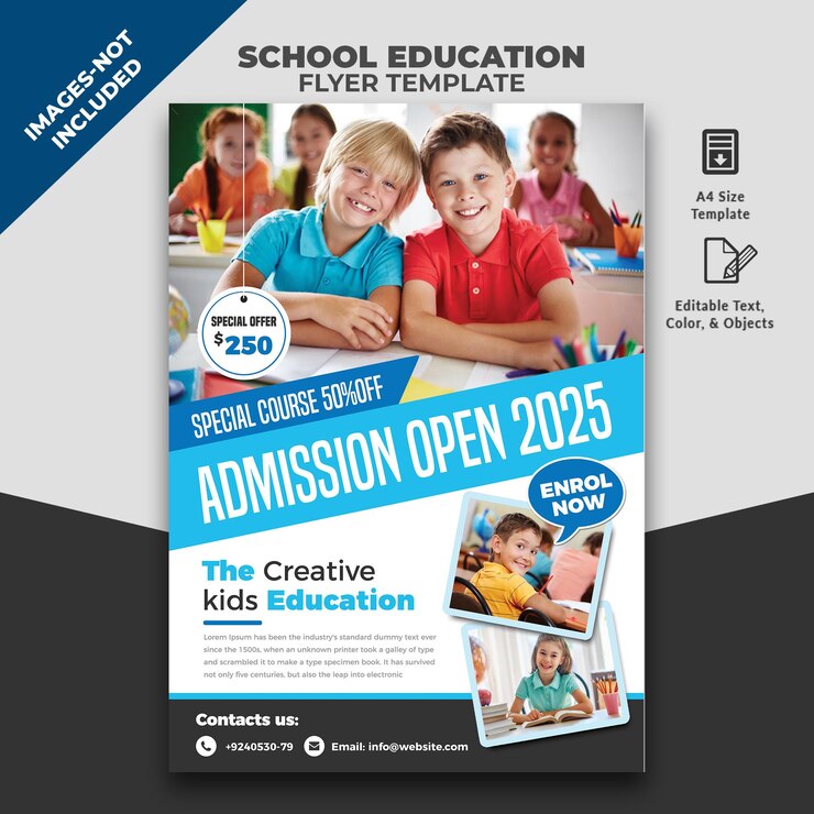 PSD flyer de l'école