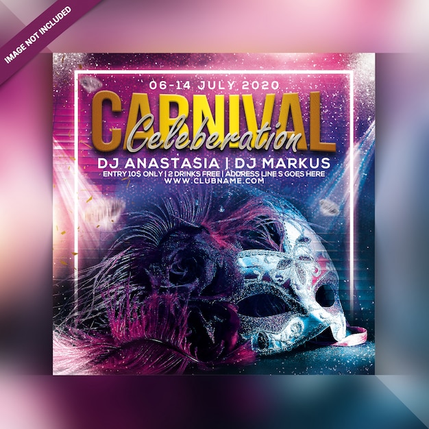 Flyer Fête Carnaval