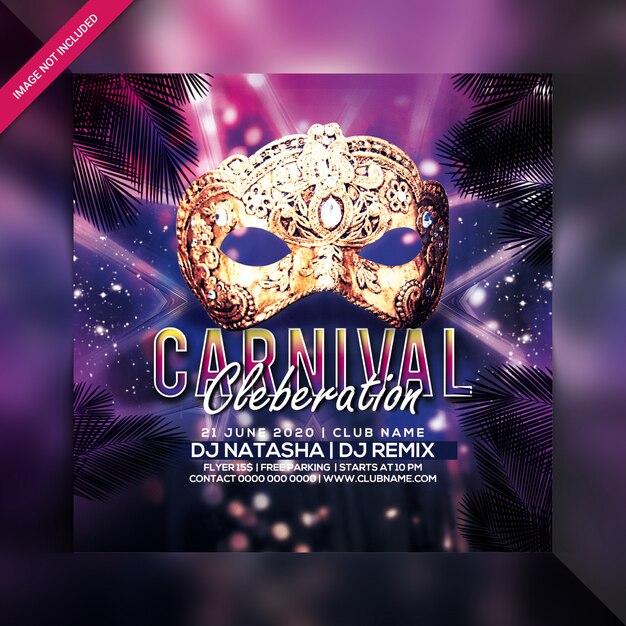 Flyer Fête Carnaval