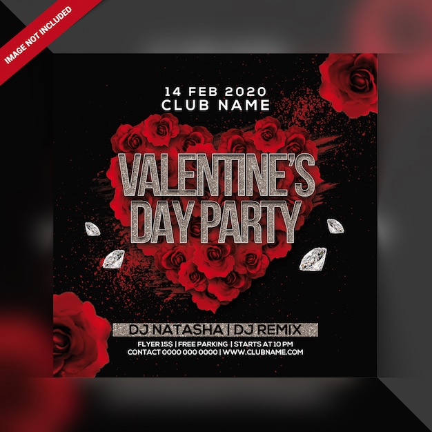 Flyer Fête Saint Valentin