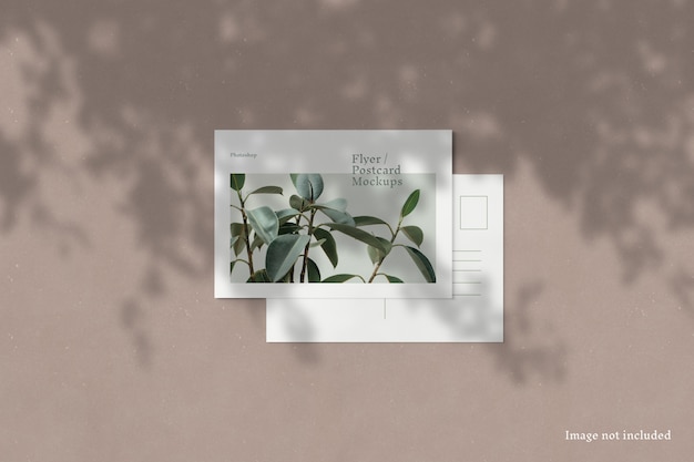 Flyer / maquette de carte postale