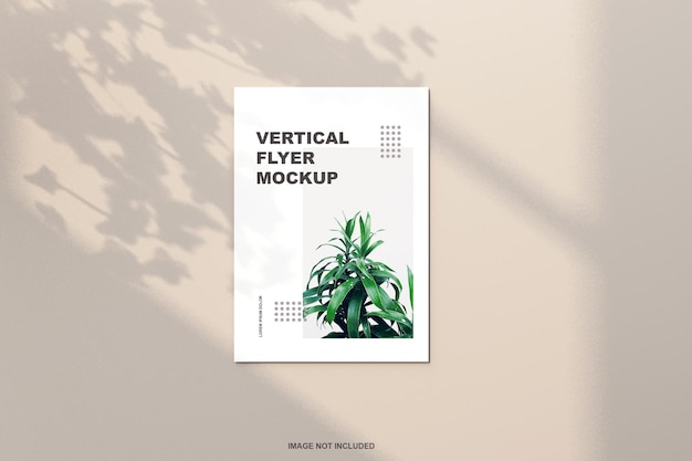 Flyer-Mockup-Design in 3D-Rendering