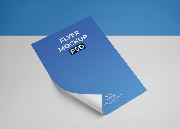 Flyer-Mockup-PSD-Vorlage