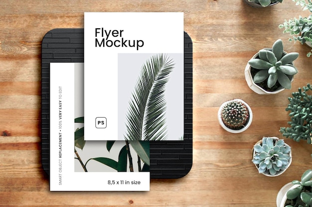 Flyer Mockup PSD