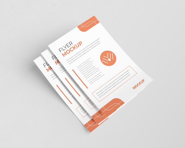 Flyer Mockup Vorlage