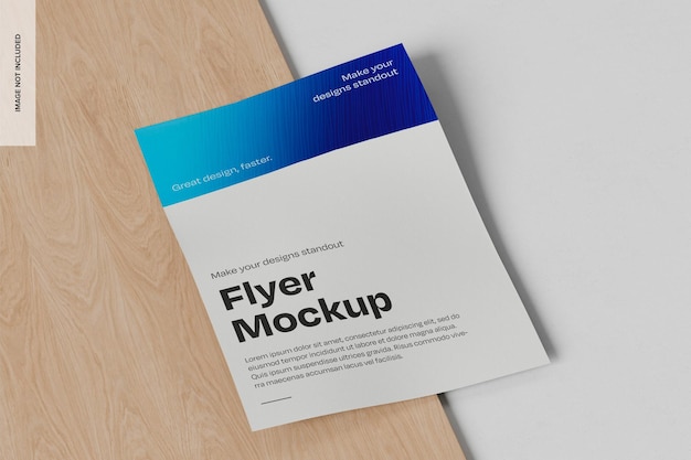 Flyer-Mockup-Vorlage