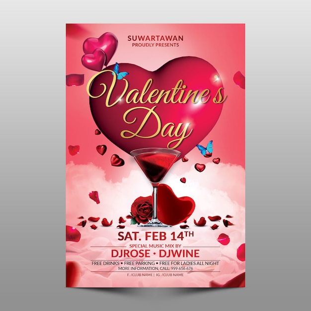 Flyer Saint Valentin