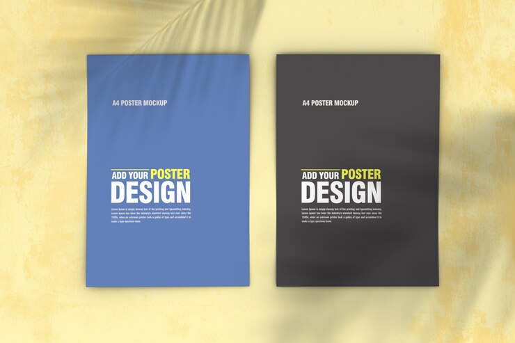 Flyer und Poster Modell