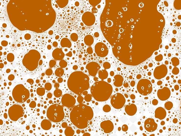 PSD foam bubble clusters texture con rotonda galleggiante e luce o png creative overlay decor di sfondo