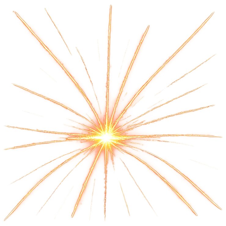 PSD fogos de artifício png