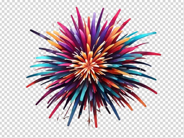 PSD fogos de artifício png