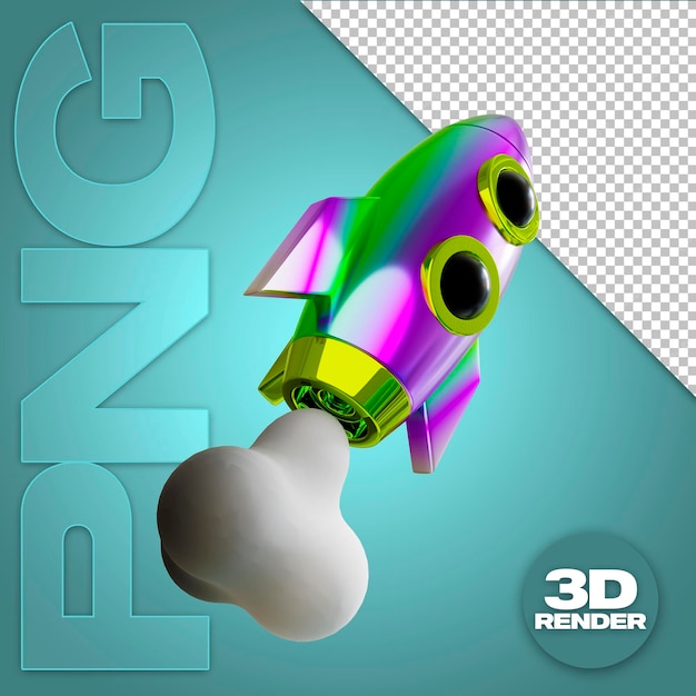 PSD foguete 3d_01