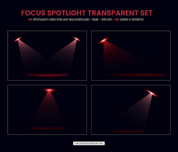 PSD fokus spotlight-effekt hintergrunddesign