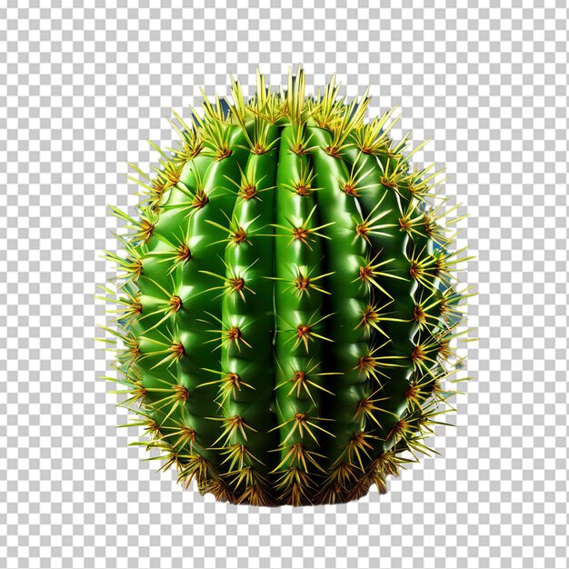 Folha de um cactus opuntia ficus indica isolada em branco