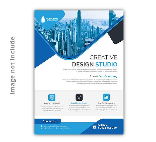 folheto corporativo