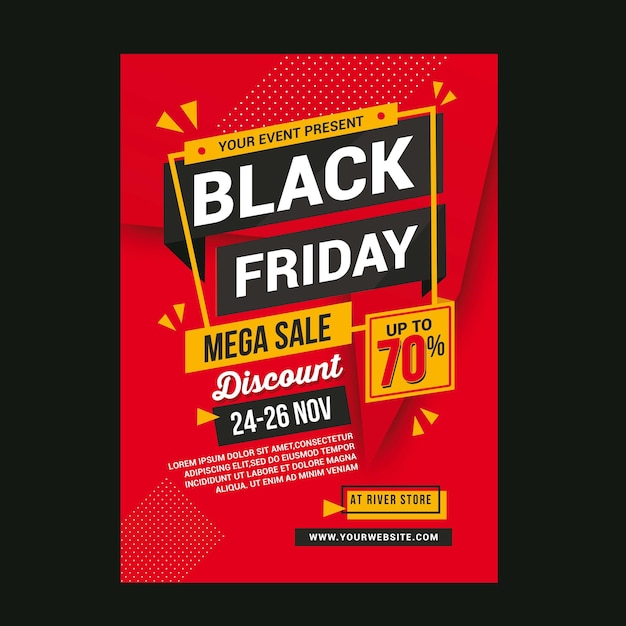 Folheto do Evento Black Friday