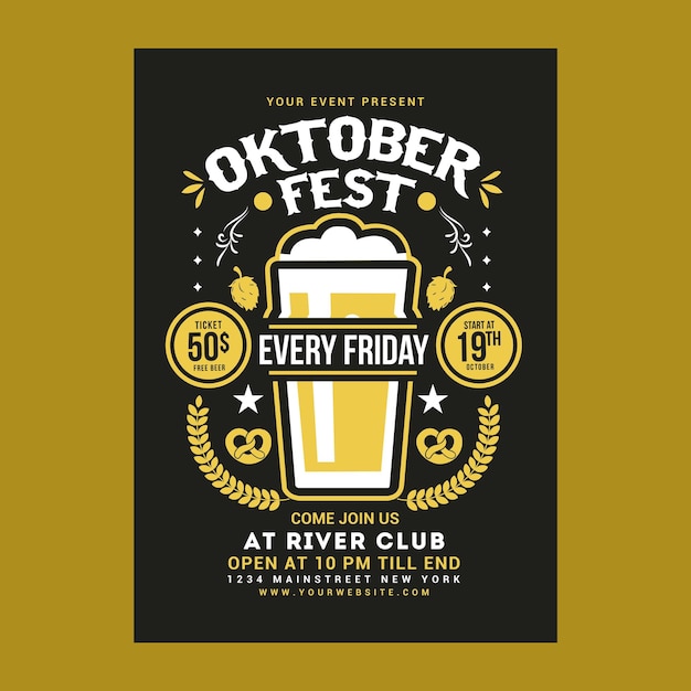 Folheto Oktober Fest 1